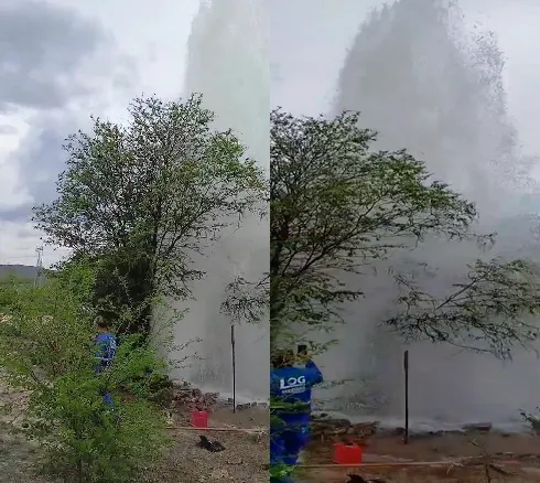 Tentativa malsucedida de 'gato' em adutora interrompe abastecimento de água em Brumado e Malhada de Pedras