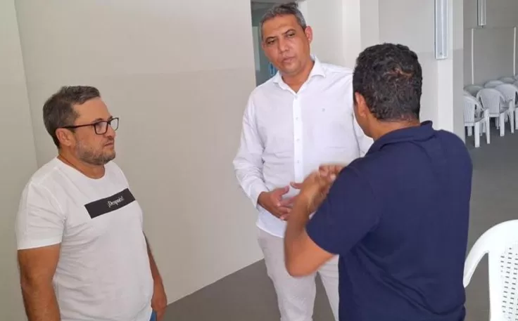 Renato Santos recebe apoio do Bispo Júnior Lima à Pré-candidatura a Prefeito de Brumado