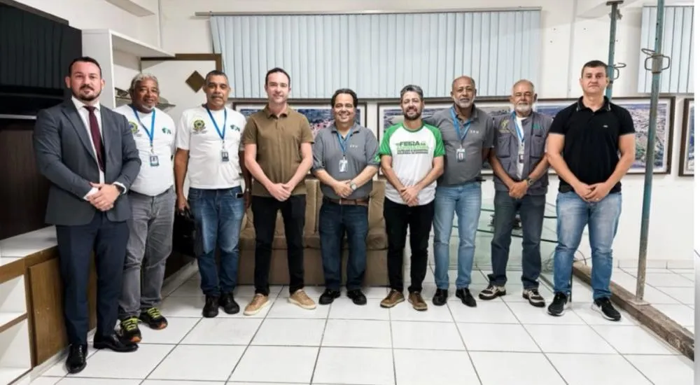 Prefeito de Brumado, Fabrício Abrantes, se reúne com a SPU para tratar da regularização de terrenos na Fazenda Santa Inês