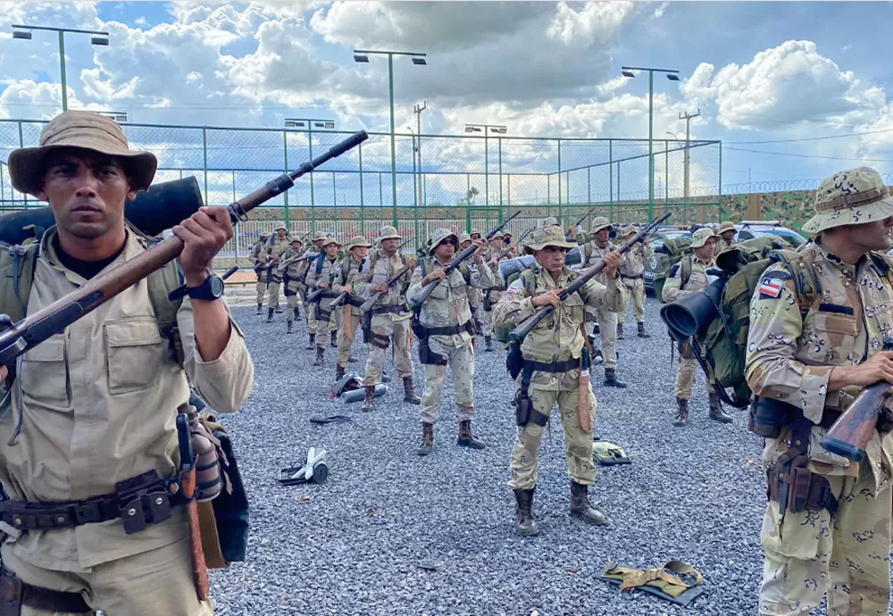 Quarenta PMs iniciam a XIV edição do Curso de Operações Rurais