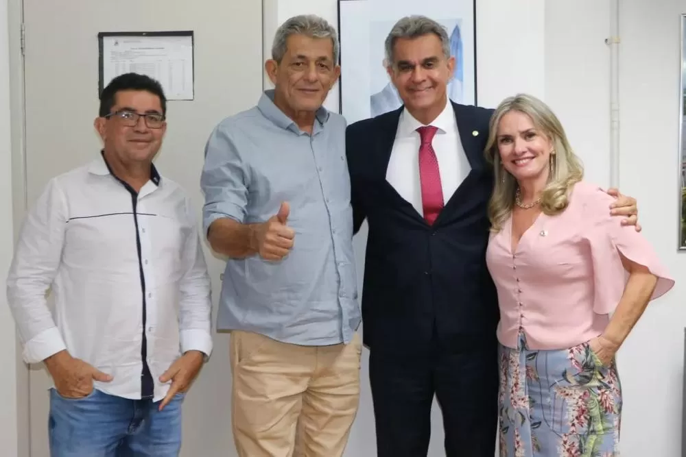 Deputada Ivana Bastos e prefeito de Feira da Mata buscam investimentos em infraestrutura na Bahia