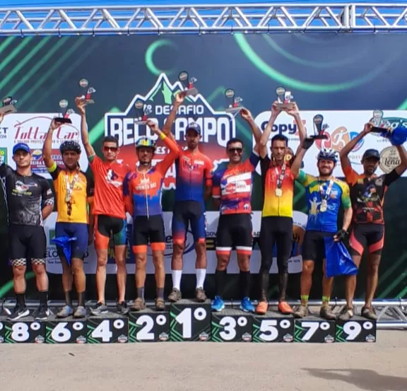 Ciclista de Brumado conquista 4º lugar no 7º Desafio em Belo Campo