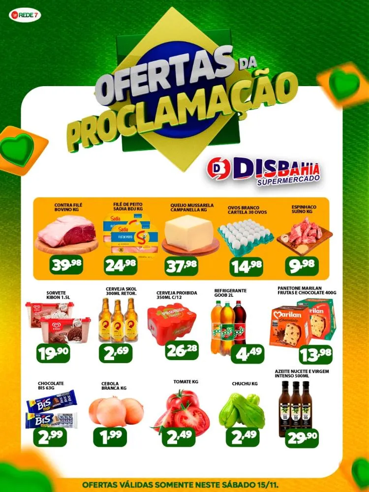 Confira as ofertas do Disbahia Supermercado