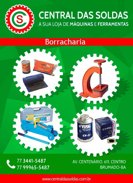 Central das Soldas - Produtos para Borracharia