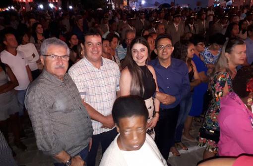 Deputado Marquinho Viana vai à celebração de Corpus Christi em Rio de Contas