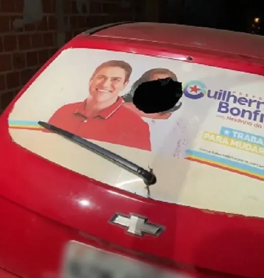 Morador de Brumado denuncia vandalismo em veículo por apoiar candidato do PT