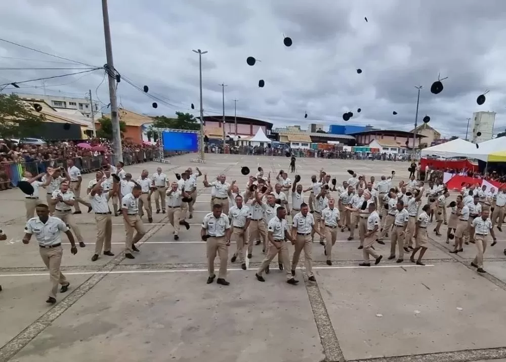 Solenidade de Formatura do Curso de Formação de Soldados PM 2022.1 é realizada em Vitória da Conquista