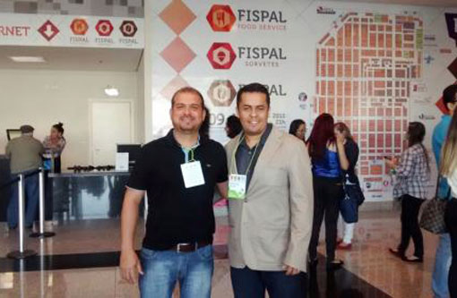 Proprietários da 'MEGA SHAKE +' participam da FISPAL SORVETES