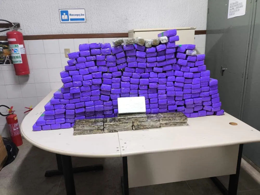 CIPRv/Brumado apreende mais de 260 kg de drogas em abordagem na BA-026