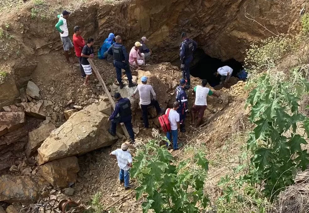 Bahia: Homem morre vítima de soterramento em garimpo na zona rural