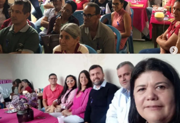 Brumado: Verimar do Sindicato participou do encontro Outubro Rosa e Novembro Azul no Sindicato dos Trabalhadores Rurais