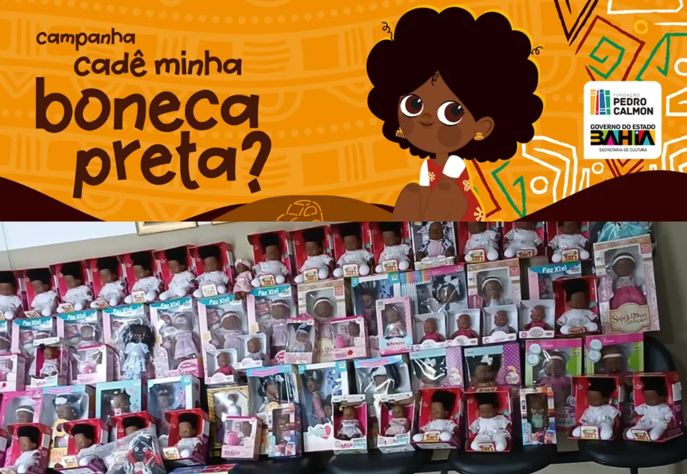 Campanha 'Cadê Minha Boneca Preta?' recebe apoio da CIPRv/Brumado