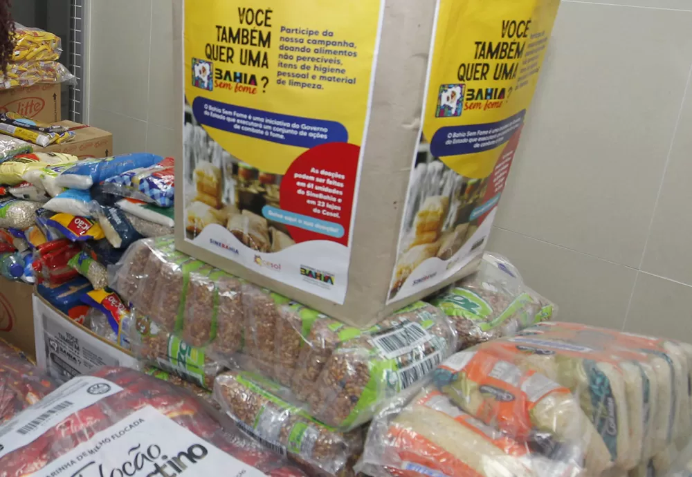 Programa Bahia Sem Fome atendeu mais de 65 mil famílias em seis meses