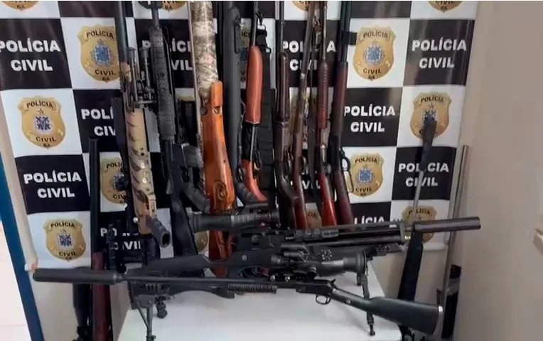 Operação Brachium apreende 13 armas de fogo em Cândido Sales