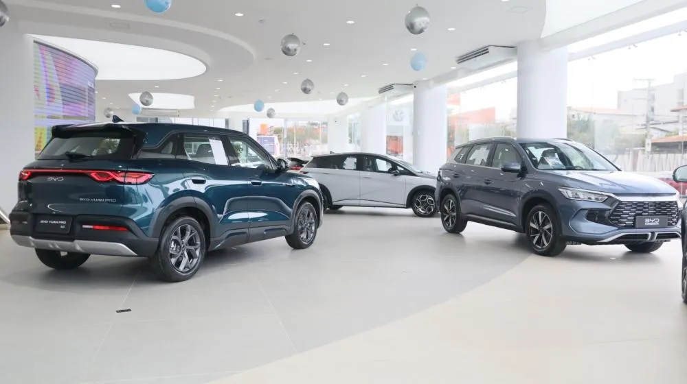 BYD Conquista disponibiliza test drive em todos os modelos da marca