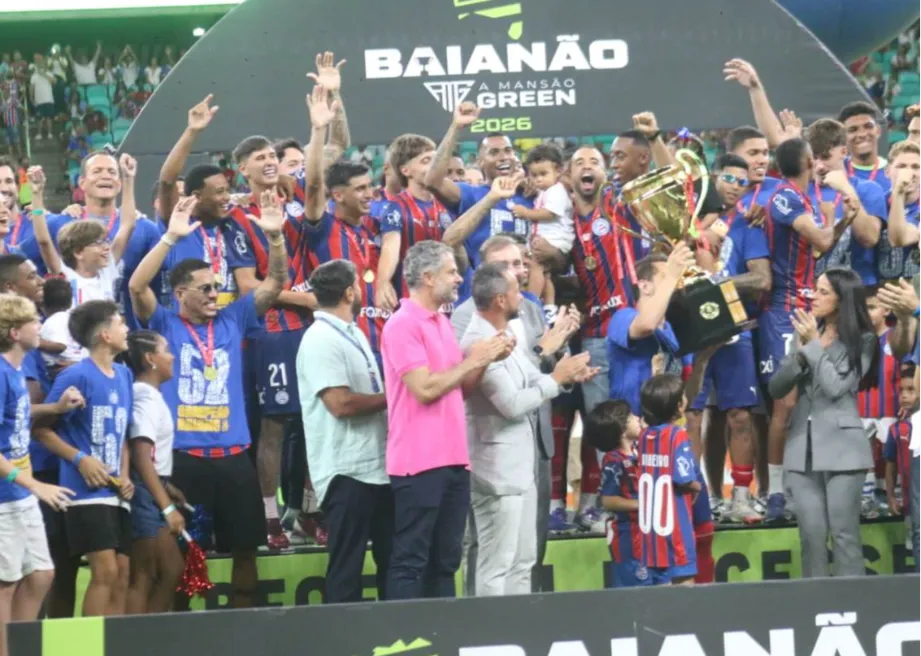 Bahia é campeão invicto do Baianão 2026