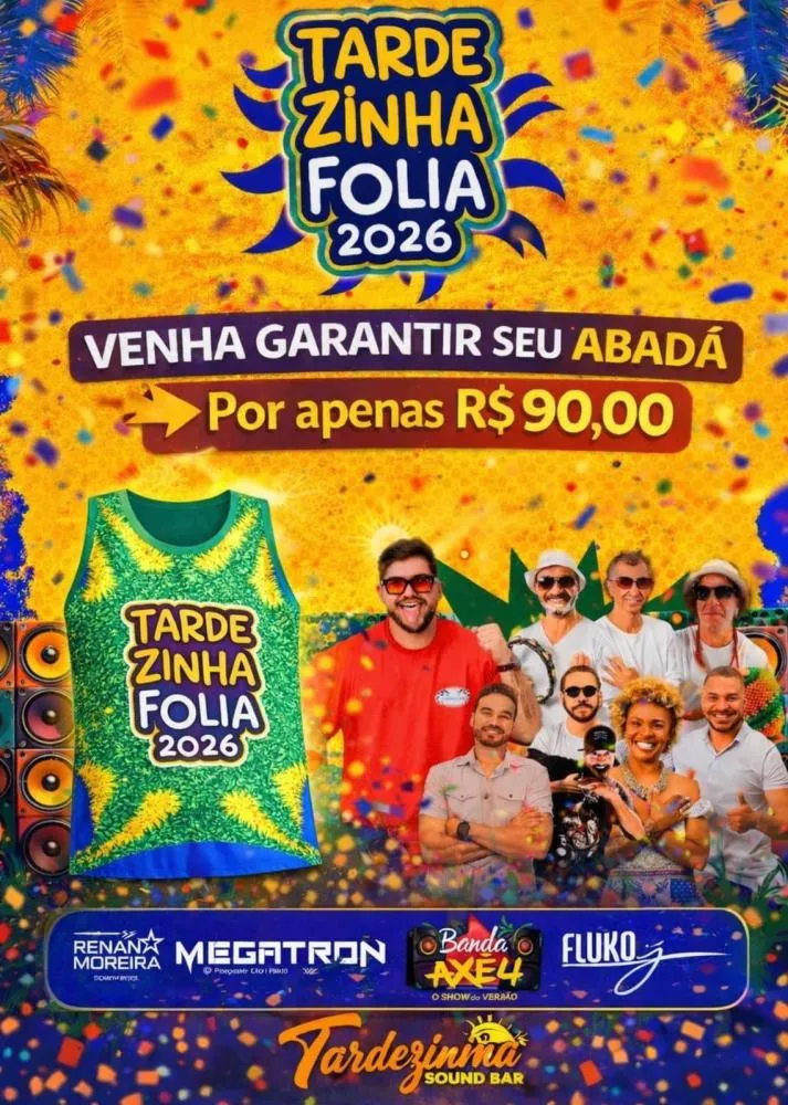 No próximo sábado (31) tem o