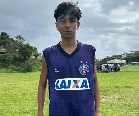 Brumadense João Felipe se destaca em avaliação sub-13 no CT do Bahia