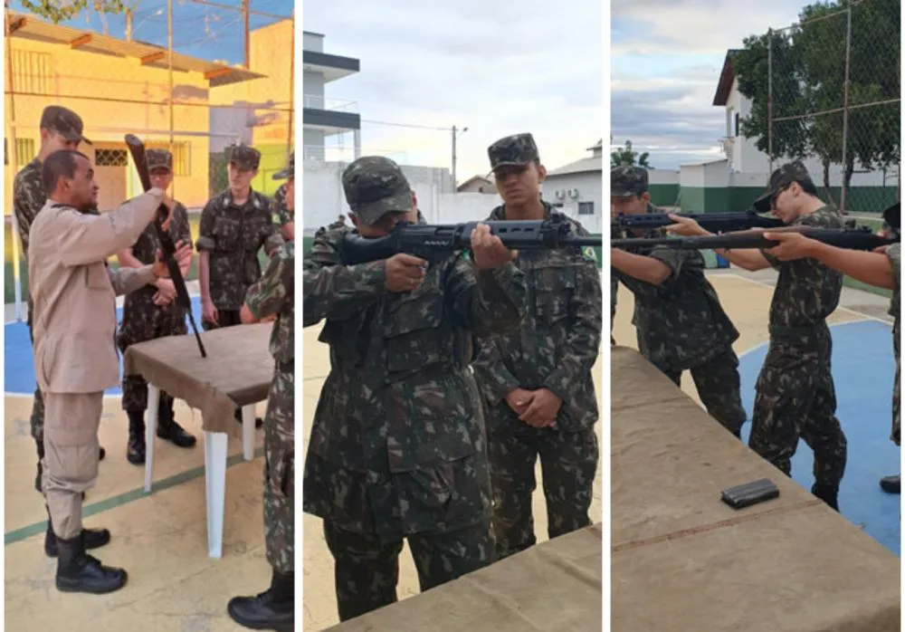 Tiro de Guerra de Brumado realiza instruções preparatórias para o Tiro de Instrução Básico em Salvador