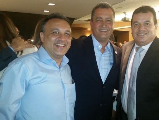 Livramento: Deputado Marquinho Viana leva o pré-candidato a prefeitura, Gerardo Júnior, para reunião com governador Rui Costa