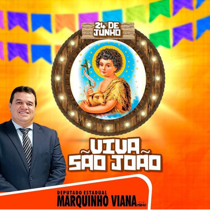 Deputado Marquinho Viana homenageia o Dia de São João