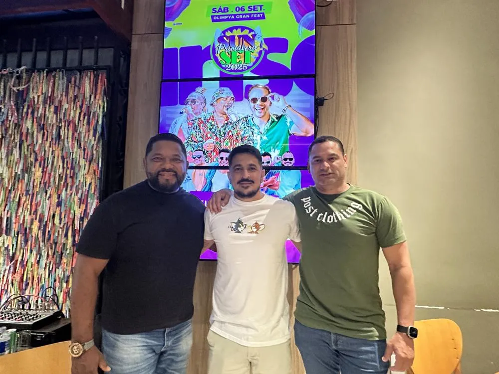 Primavera Sunset 2025 em Brumado: Samba Mais, Guig Gueto e Timbalada são as atrações confirmadas