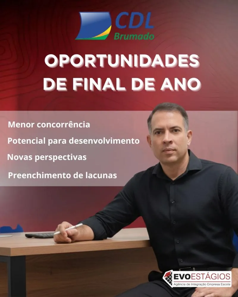 Final de ano abre portas para estudantes e empresas com estágios em Brumado