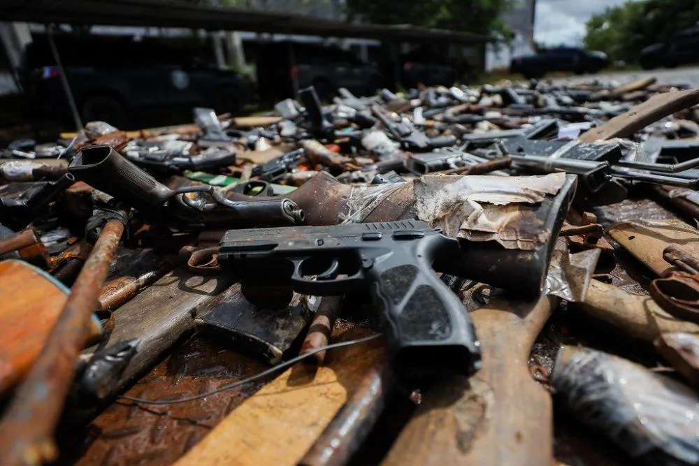 Forças da Segurança aumentam em 18% o número de armas apreendidas no 1° semestre