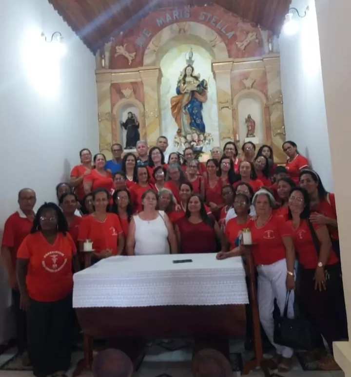 Futuro Santuário Nossa Senhora Mãe de Deus e dos Homens recebeu romeiros da cidade de Brumado