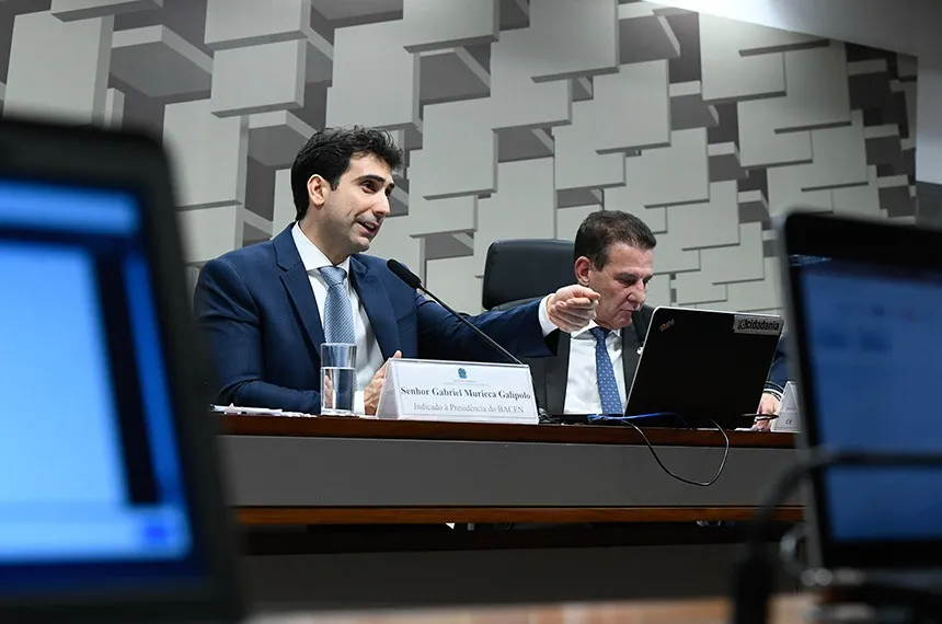 Senado: CAE sabatina Gabriel Galípolo, indicado para presidir o Banco Central