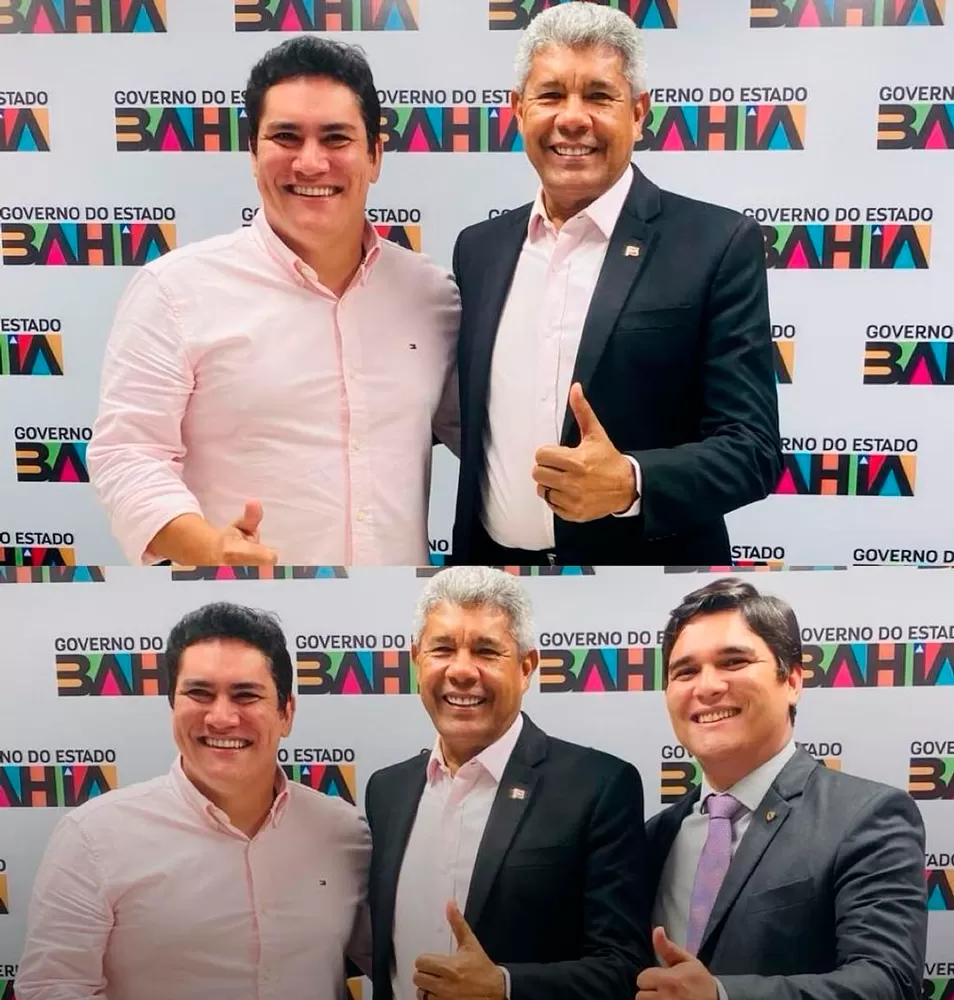 Guilherme Bonfim busca investimentos para Brumado em audiência com governador Jerônimo