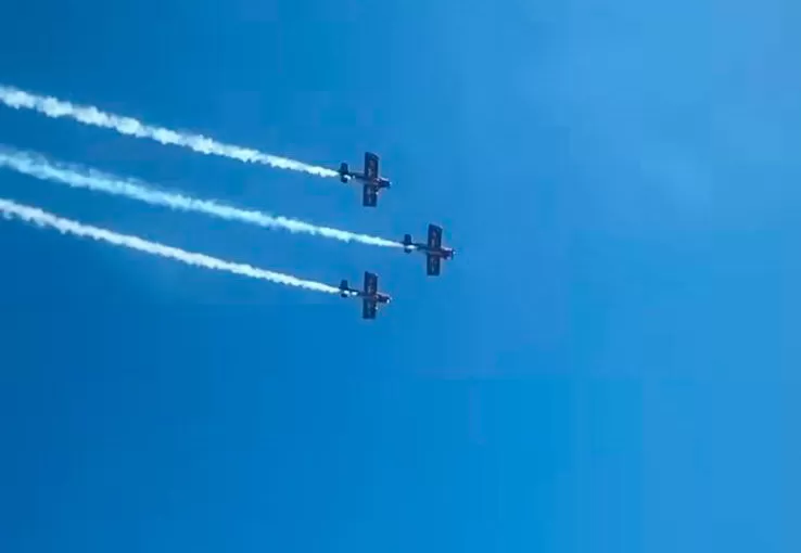Primeiro Encontro Aeronáutico de Ituaçu encanta público com Espetáculo Aéreo