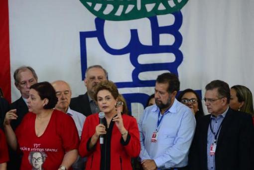 Dilma diz que está 