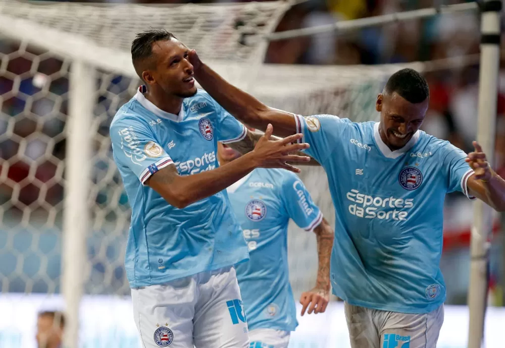 Bahia vence Coritiba por 3 a 1 na Arena Fonte Nova pela quarta rodada do Brasileirão