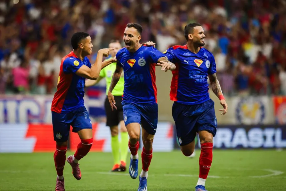 Bahia se impõe e goleia o Grêmio na Fonte Nova
