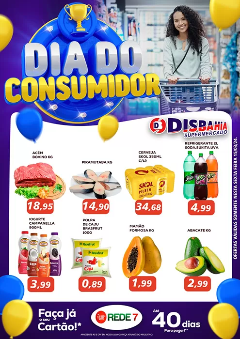 Ofertas do Dia do Consumidor - Disbahia Supermercado