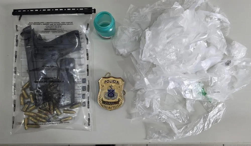 Homem é preso com arma de fogo de uso restrito durante operação em Iguaí