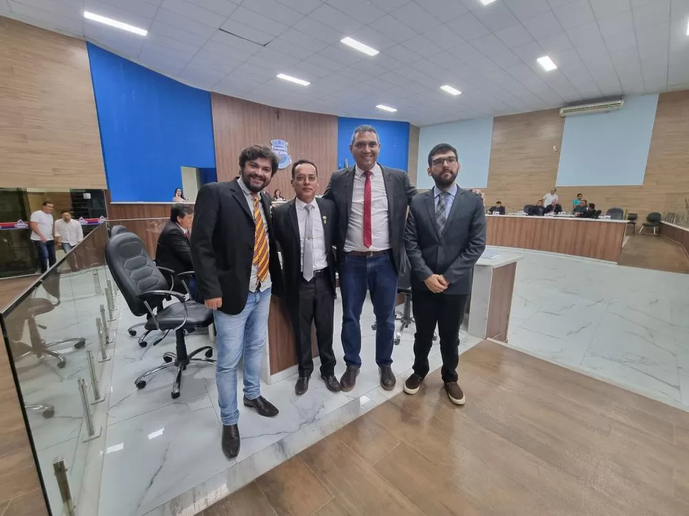 Renato Santos foi eleito presidente da Mesa Diretora da Câmara de Vereadores de Brumado
