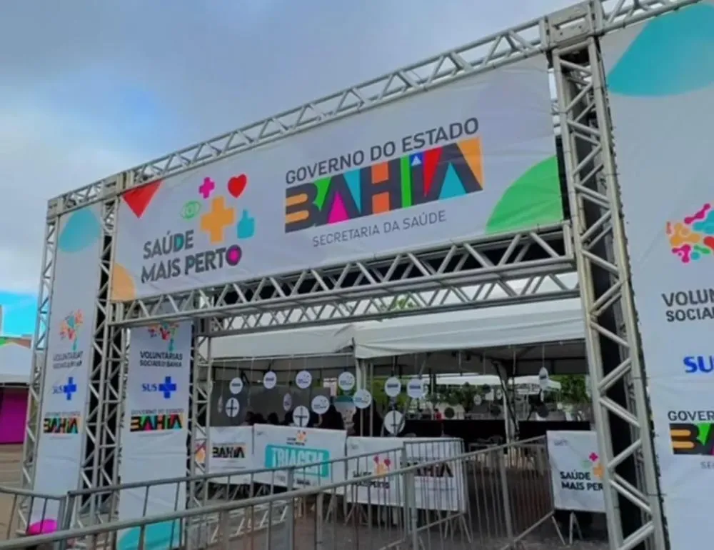 Feira de Saúde Mais Perto permanece em Brumado até sexta-feira com diversos serviços Odontológicos