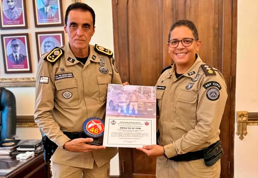 Major Wagner Rocha leva resultados da 46ª CIPM ao comando da PMBA