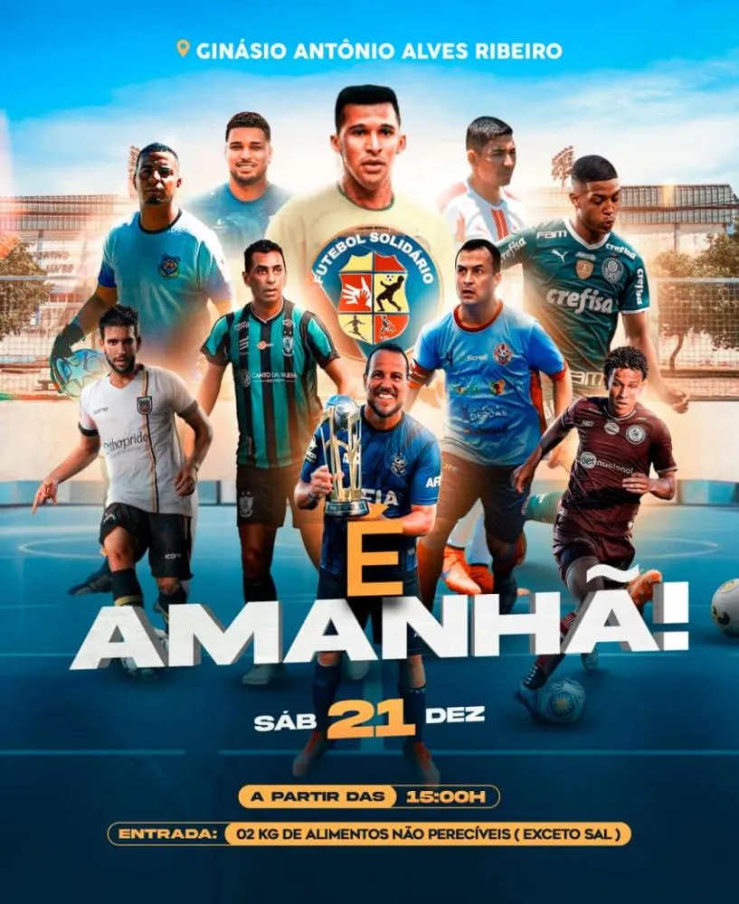 7ª edição do Futebol Solidário acontece neste sábado em Brumado