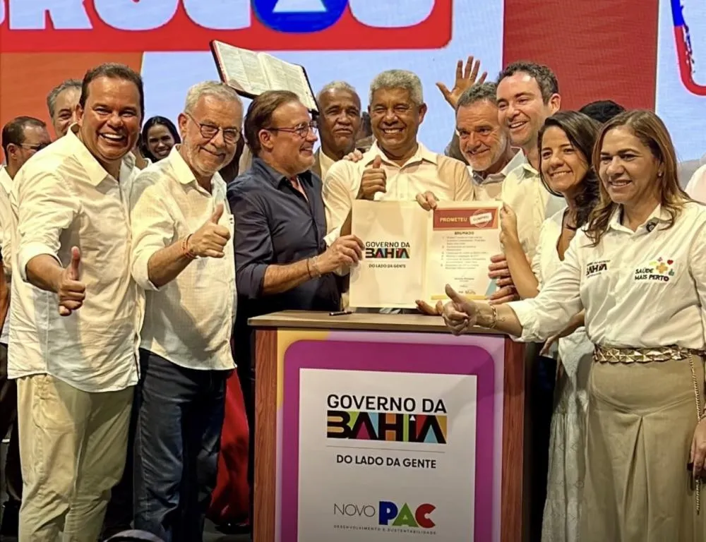 Prefeito Fabrício Abrantes garante pacote de obras e investimentos para Brumado em agenda com governador Jerônimo Rodrigues