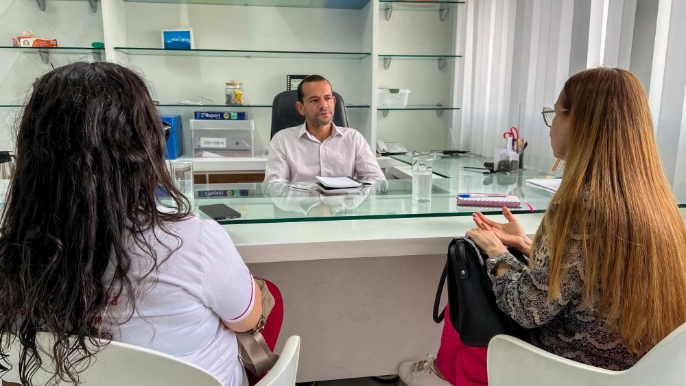 Prefeitura de Brumado inicia planejamento para campanha de doação de sangue em comemoração ao aniversário da cidade