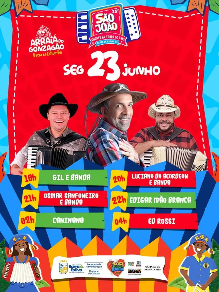 Barra da Estiva se prepara para encerrar com chave de ouro o 35º São João Quente na Terra do Frio