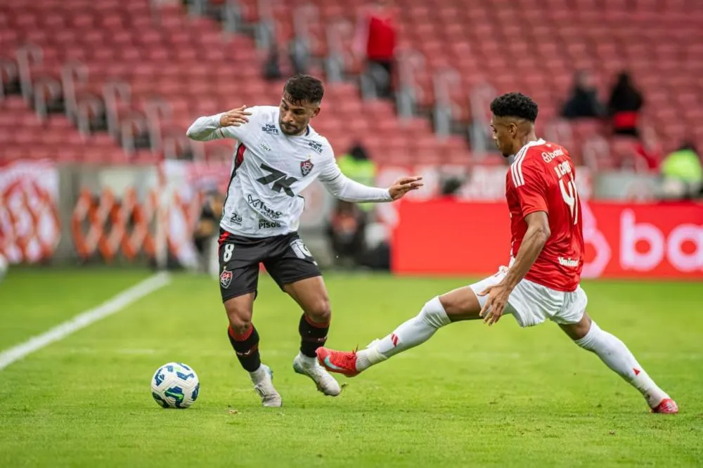 Vitória perde para o Internacional no Rio Grande do Sul