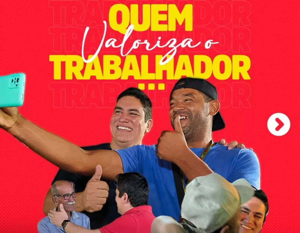 Guilherme Bonfim presta homenagem a todos os trabalhadores 