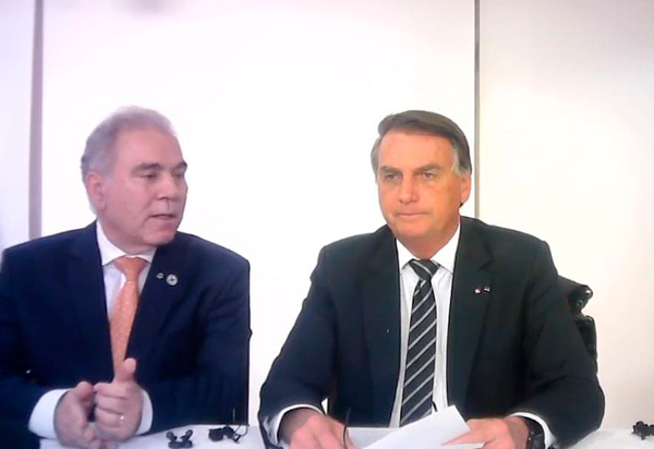 Presidente Jair Bolsonaro faz apelo para população economizar energia