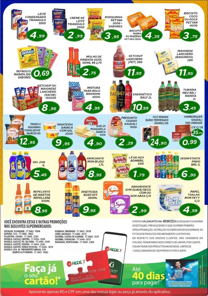 Independência de preços baixos do Disbahia Supermercado 