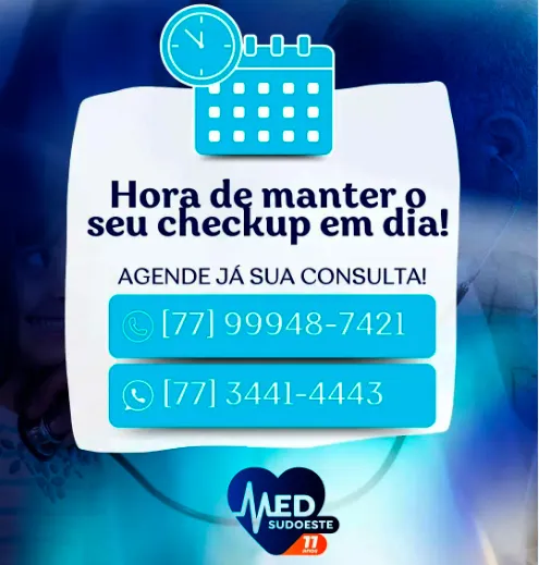 Med Sudoeste reforça a importância do check-up