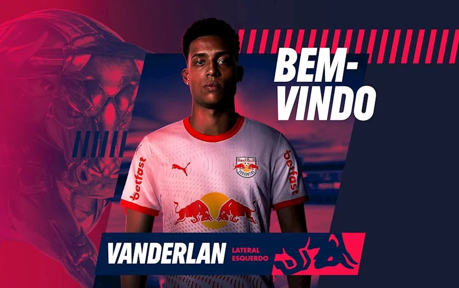 Brumadense Vanderlan é o novo reforço do Red Bull Bragantino